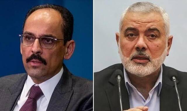 土耳其情报局长与哈马斯领导人通话 讨论加沙停火谈判进展