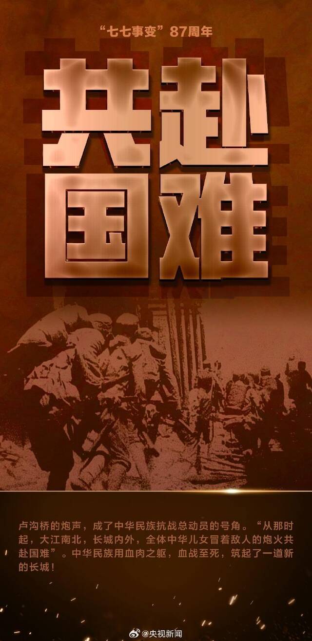 87年了，我们不能忘，不敢忘！