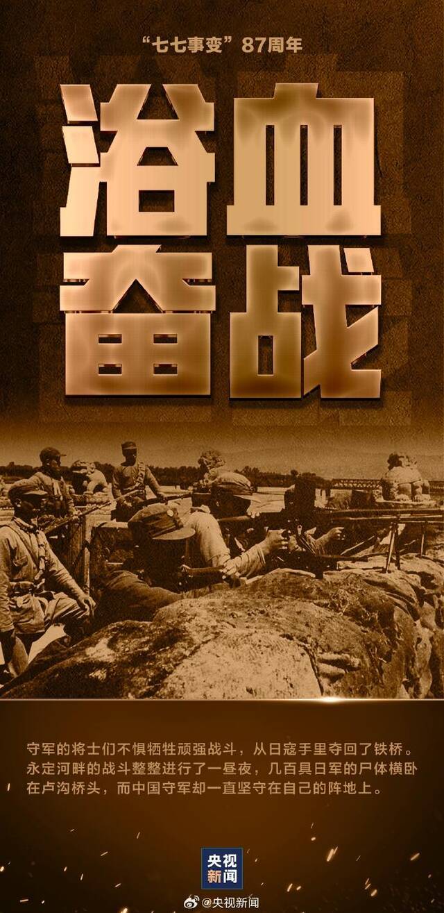 87年了，我们不能忘，不敢忘！