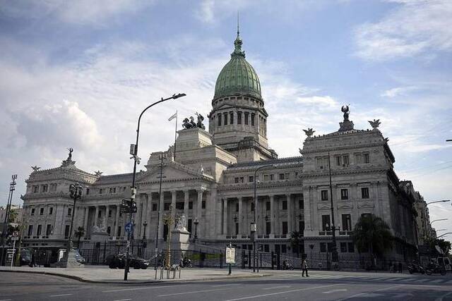 △阿根廷国会大楼（资料图）