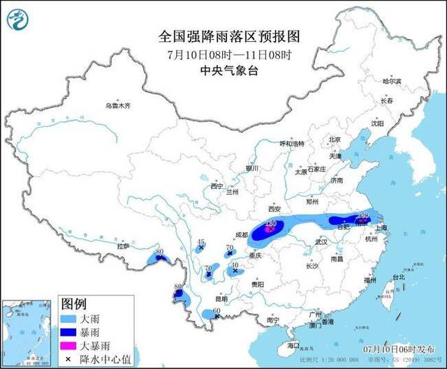 中央气象台继续发布高温+暴雨黄色预警 这些提示请注意→