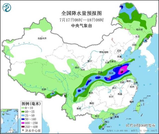 强降雨集中在河南山东安徽江苏等地 警惕次生灾害