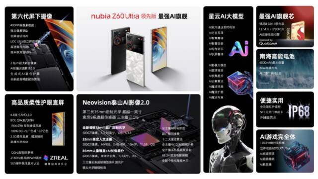 AI星物种 全面超大升 努比亚AI+双旗舰新品正式发布