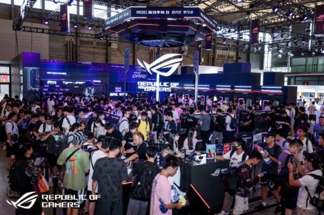 ChinaJoy2024:ROG亮相骁龙馆 ROG游戏手机8成焦点