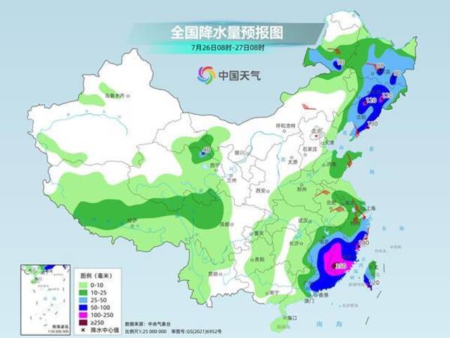 “格美”深入内陆！江西湖北等地将有强降雨 南方高温缩减