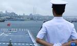 中国海军舰艇编队抵达符拉迪沃斯托克参加俄海军成立328周年庆祝活动