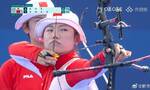 祝贺！中国射箭女团摘银