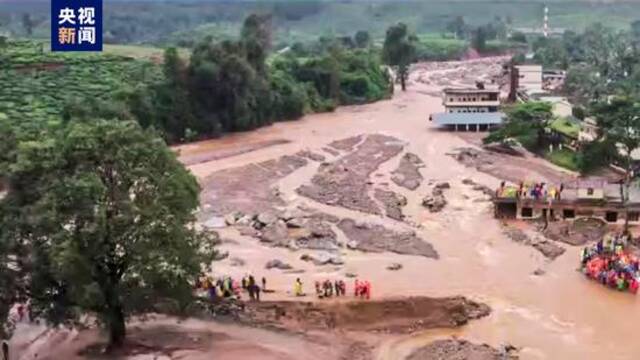 印度喀拉拉邦山体滑坡已致200人死亡