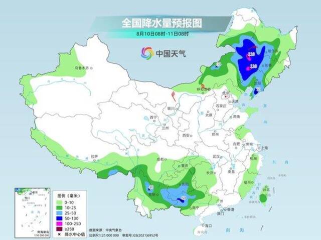 强降雨核心影响区转移至华北 南方大范围高温持续至周末