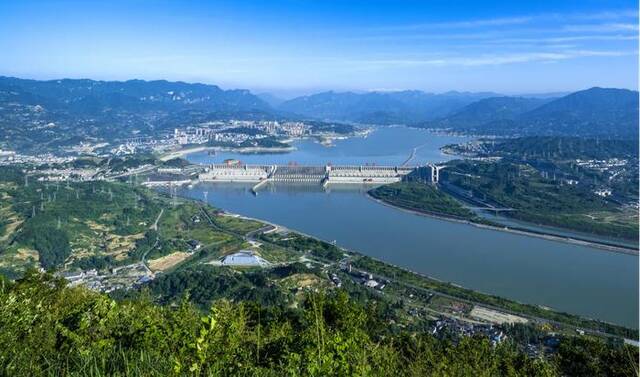 三峡大坝全景