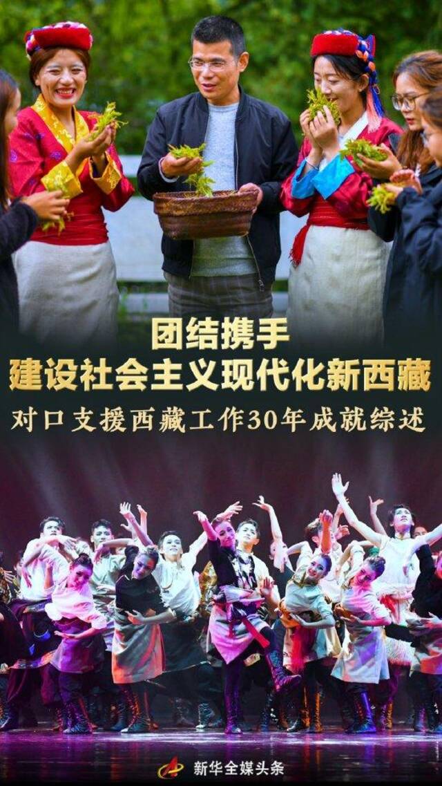 团结携手，建设社会主义现代化新西藏——对口支援西藏工作30年成就综述