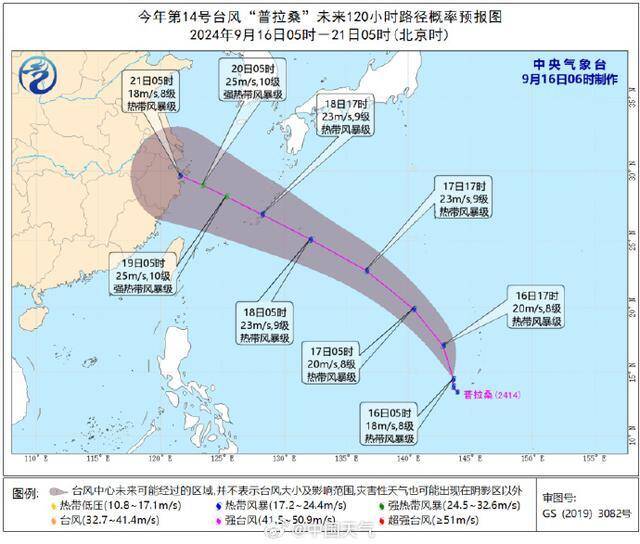 国庆前，几乎一周一个台风影响我国