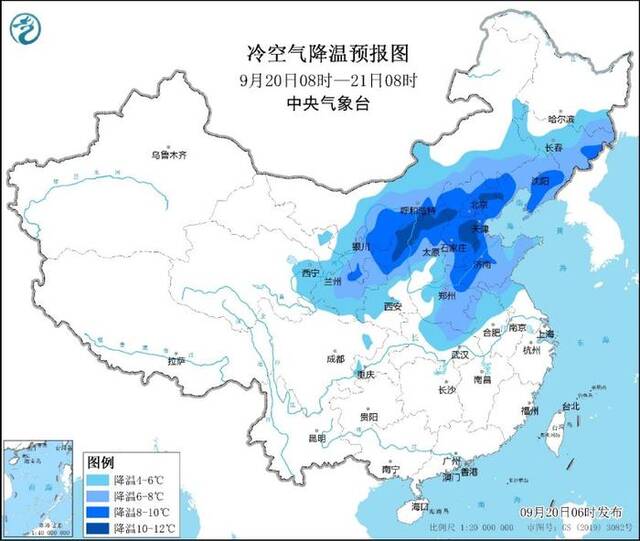 台风“普拉桑”继续影响江浙沪皖等地 中东部大范围降温派送中