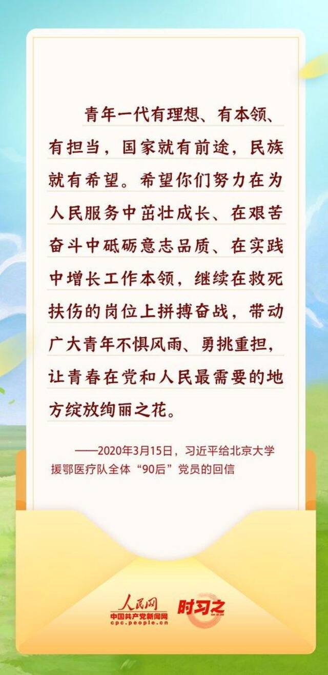 青春华章丨习近平写给青年朋友的“信”