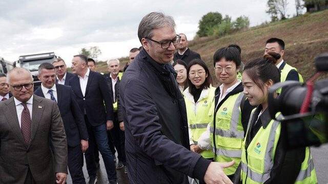 武契奇出席中企承建项目通车仪式：感谢中国朋友，让人仿佛置身奥地利或瑞士