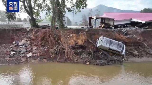 飓风“海伦妮”席卷美国过后 已造成200多人死亡 灾区重建困难重重