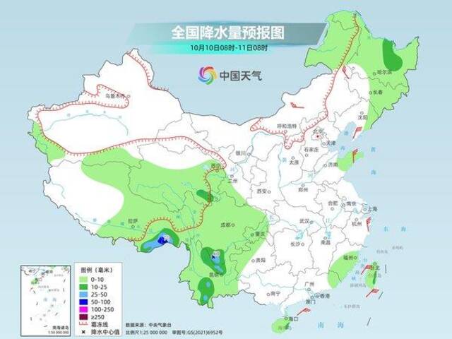 弱冷空气降温实力有限 中东部大部即将开启升温模式