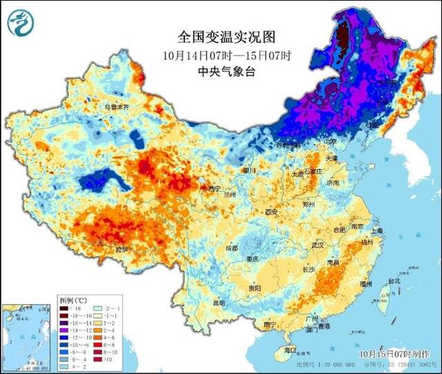 东北地区气温继续走低 未来十天中东部降水多冷空气活动频繁