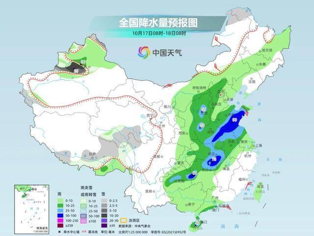 暴雨上线！中东部大范围降雨过程开启，明天为最强时段